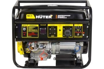 Бензогенератор Huter DY8000LX С колёсами - отзывы характеристики цена доставка