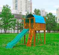 Детский городок Jungle Gym Villa 410х180х380см