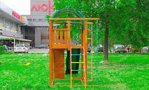 Детский городок Jungle Gym Villa 410х180х380см