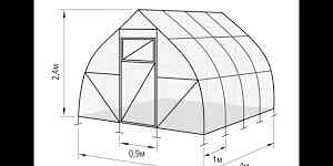 Теплица Урожай Витязь Стрелка
