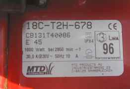 Газонокосилка MTD E 45 на запчасти