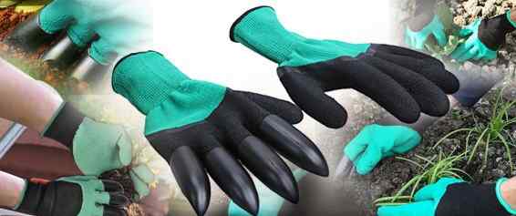 Перчатка Садовая. Оригинал Garden genie gloves