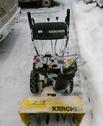 Снеугоуборщик бензиновый karcher sth 8.66