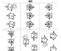 Редуктор siti HL20/2 F12