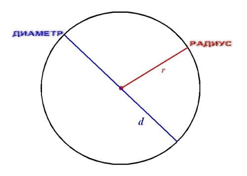 Радиус и диаметр: основные понятия и определение