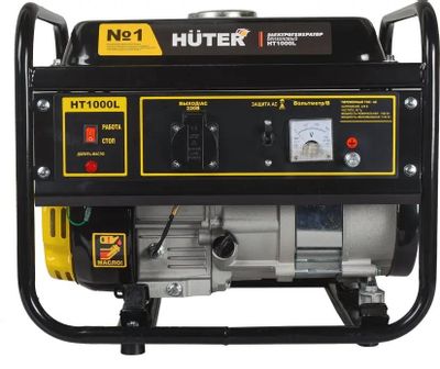 Электрогенератор Huter HT1000L - характеристики, преимущества, отзывы покупателей - официальный сайт Huter