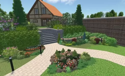 Идеи для создания стильного и уютного внешнего интерьера фасадов садовых домов