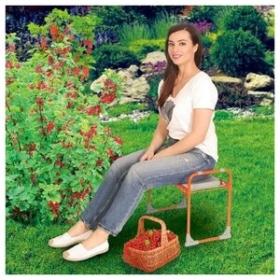 Складная скамейка для огорода - неотъемлемый помощник в создании комфорта и экономии пространства