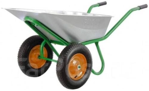 Купить садовую и строительную тачку GardenBoy с вместимостью 100л и грузоподъемностью 180кг у проверенного поставщика