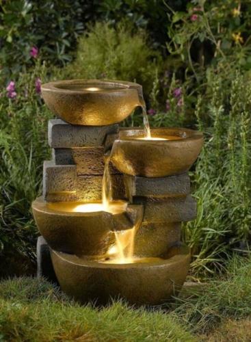 Садовый фонтан шар - особенности идеального украшения вашего сада