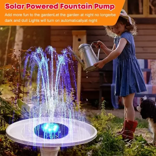 Садовый фонтан на солнечной батарее - сочетание эстетики, функциональности и энергоэффективности