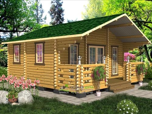 Садовый домик - вагончик практичные и уютные решения для дачи