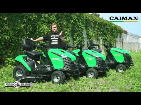 Обзоры характеристик и сравнение садовых тракторов Caiman