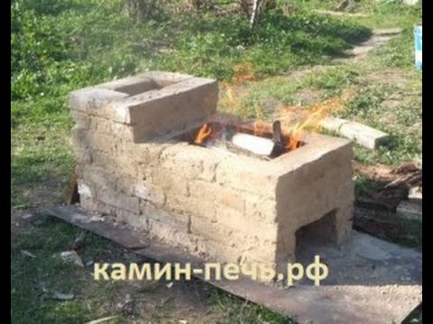 Постройте садовую печь из кирпича и создайте уют в своем саду