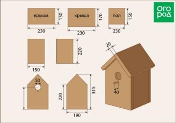 Как сделать скворечник своими руками: простая и подробная инструкция