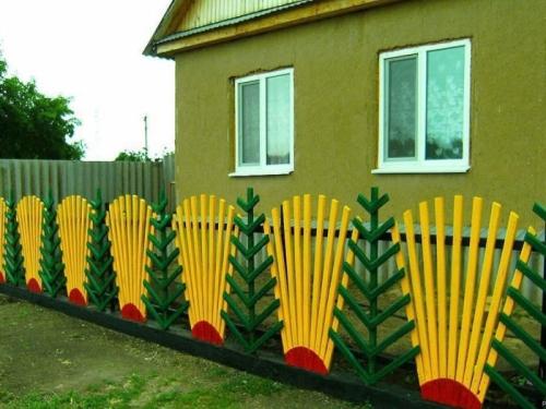 Декоративный забор для огорода - привлекательная и функциональная альтернатива стандартным решениям