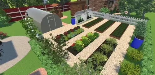 Варианты садов и огородов для участка - выберите идеальное сочетание растений, стилей и функциональности для вашего дома