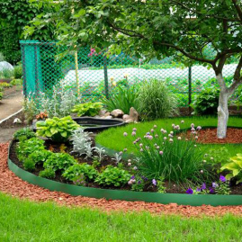 Лента бордюрная - садовая украшение, способное преобразить ваш сад и огород в уникальное и стильное пространство!