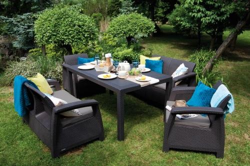 Комплект садовой мебели Keter - стильное и практичное решение для вашего сада