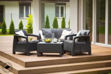 Комплект садовой мебели Keter - стильное и практичное решение для вашего сада