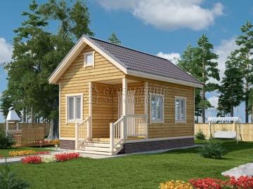 Капитальные дома на садовых участках - строительство из кирпича и бетона