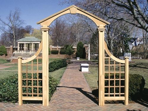 Арка деревянная садовая модели и цены Надежные и красивые арки из натурального дерева