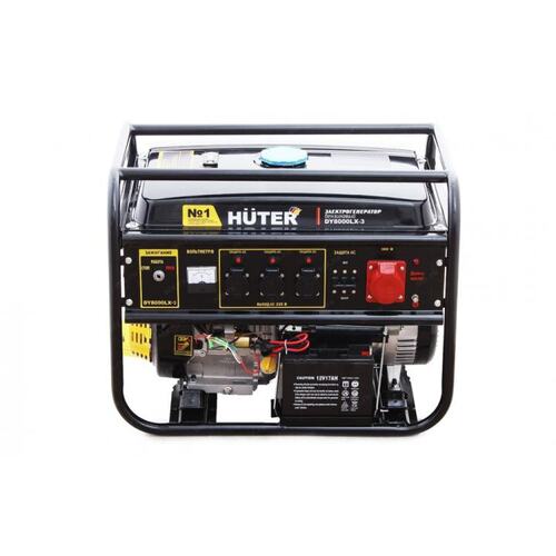 Бензогенератор Huter DY8000LX 7кВт - Описание, характеристики, отзывы, купить в интернет-магазине - выгодное предложение для надежного электроснабжения!