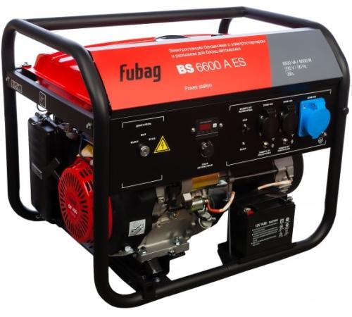 Бензогенератор Fubag BS 6600 A ES 65кВт - характеристики, обзоры и отзывы покупателей