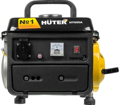 Бензиновый электрогенератор Huter HT950A - отзывы, характеристики, описание спецификаций генератора мощностью до 950 Вт