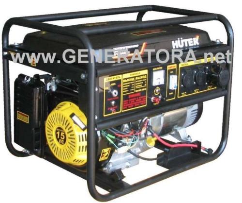 Обзор бензинового генератора Huter DY8000LX - все характеристики, отзывы и рекомендации пользователей