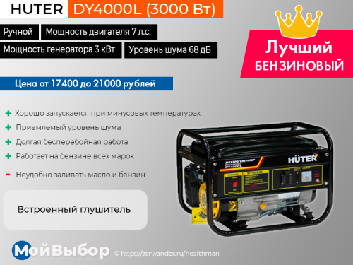 Бензиновый генератор Hitachi E50 - обзор, характеристики, отзывы