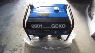 Бензиновый генератор Geko 2801 - обзор, характеристики, отзывы