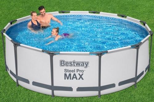 Купить бассейн Bestway с лестницей и насосом по выгодной цене в Интернет-магазине