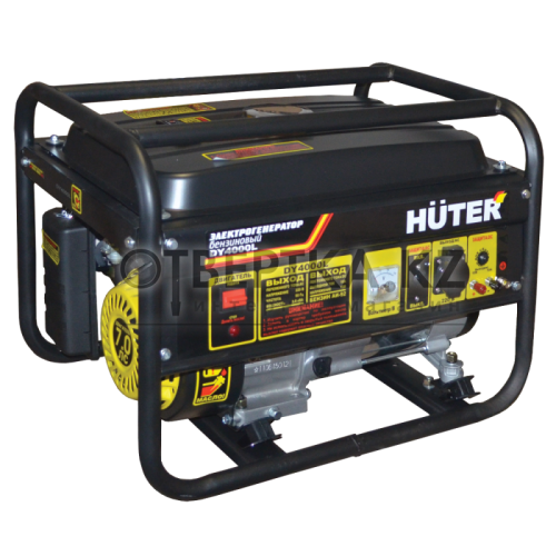 Huter DY 12500 LX - бензогенератор мощностью 85 кВт - описание, особенности и характеристики