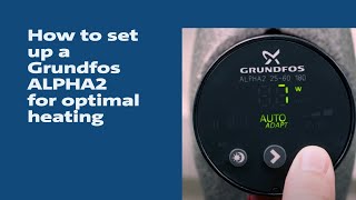 Grundfos alpha2 25-40 эффективный циркуляционный насос от мирового производителя