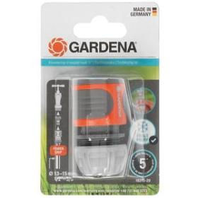 Купить Gardena Коннектор с автостопом 13 мм 1 2 на сайте - BigGardenru Лучшая цена