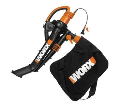 Воздуходув-пылесос, электрический worx WG501E