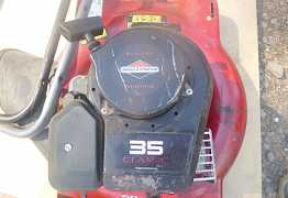 Газонокосилка с двигателем briggs stratton 35