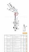 Шестерня редуктора мотокосы Stihl FS-55