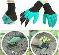 Садовые перчатки Garden Genie Gloves с когтями