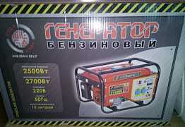 Продам бензиновый генератор"megavolt 2700"