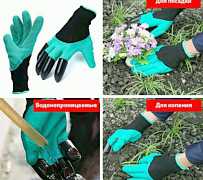 Перчатки с когтями garden genie gloves