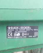 Воздуходув - листодув садовый BlackDecker GW200