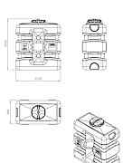 Бак для воды прямоугольный 1000 лит