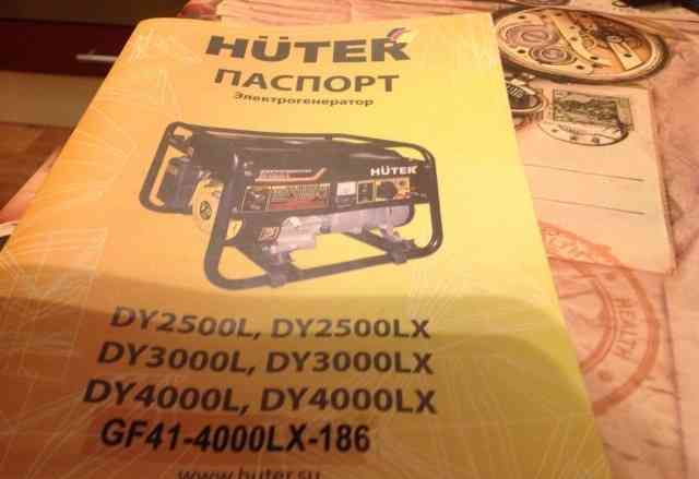 Продаю бензиновый генератор huter DY4000LX