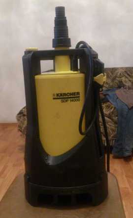 Насос грязной воды (karcher Sdp14000) новый идеаль