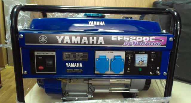 Генератор ямаха EF5200E бензин новый