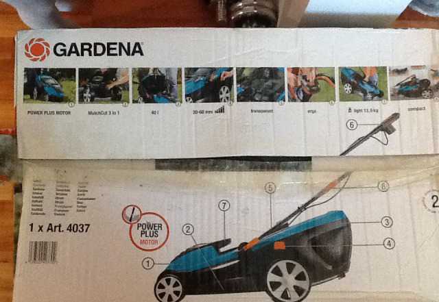 Газонокосилка Gardena 36E 1500