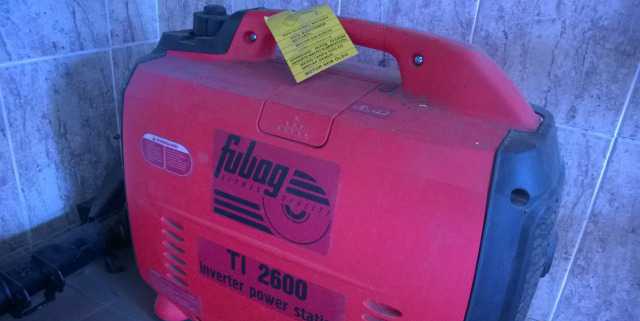 Продам генератор Fubag 2600