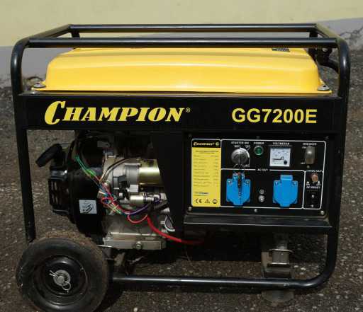 Бензиновый генератор Champion GG7200E